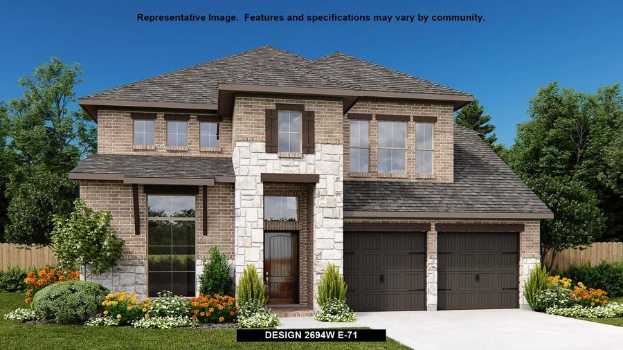 2694W by Perry Homes in Houston TX