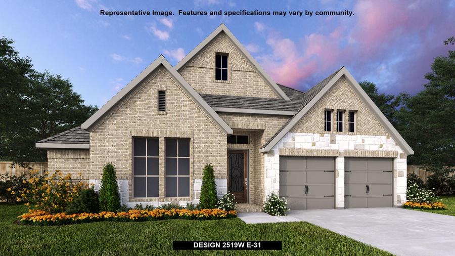 2519W by Perry Homes in Sherman-Denison TX