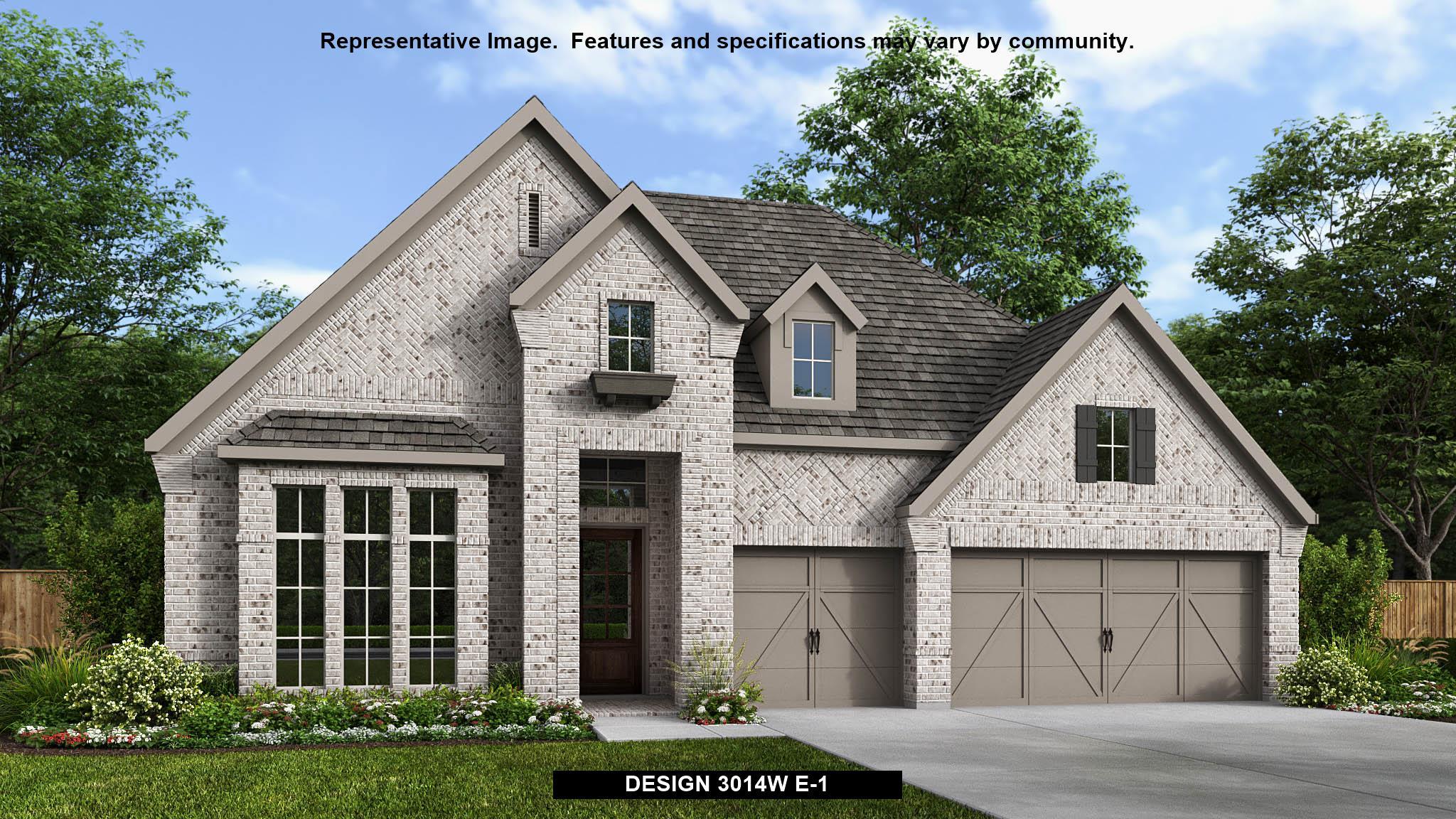 3014W Plan at Amira 60' in Tomball, TX by Perry Homes