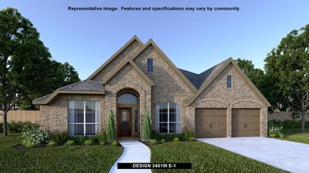 3481W Floor Plan - Perry Homes