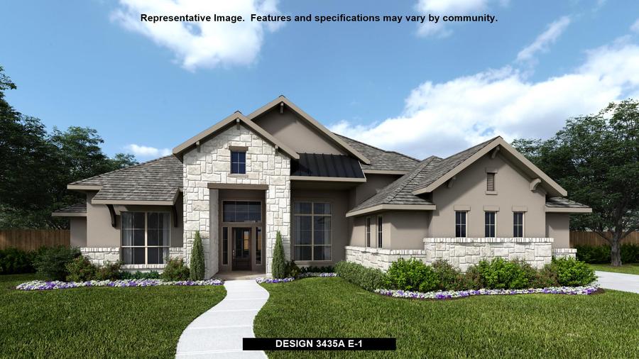 3435A by Perry Homes in San Antonio TX