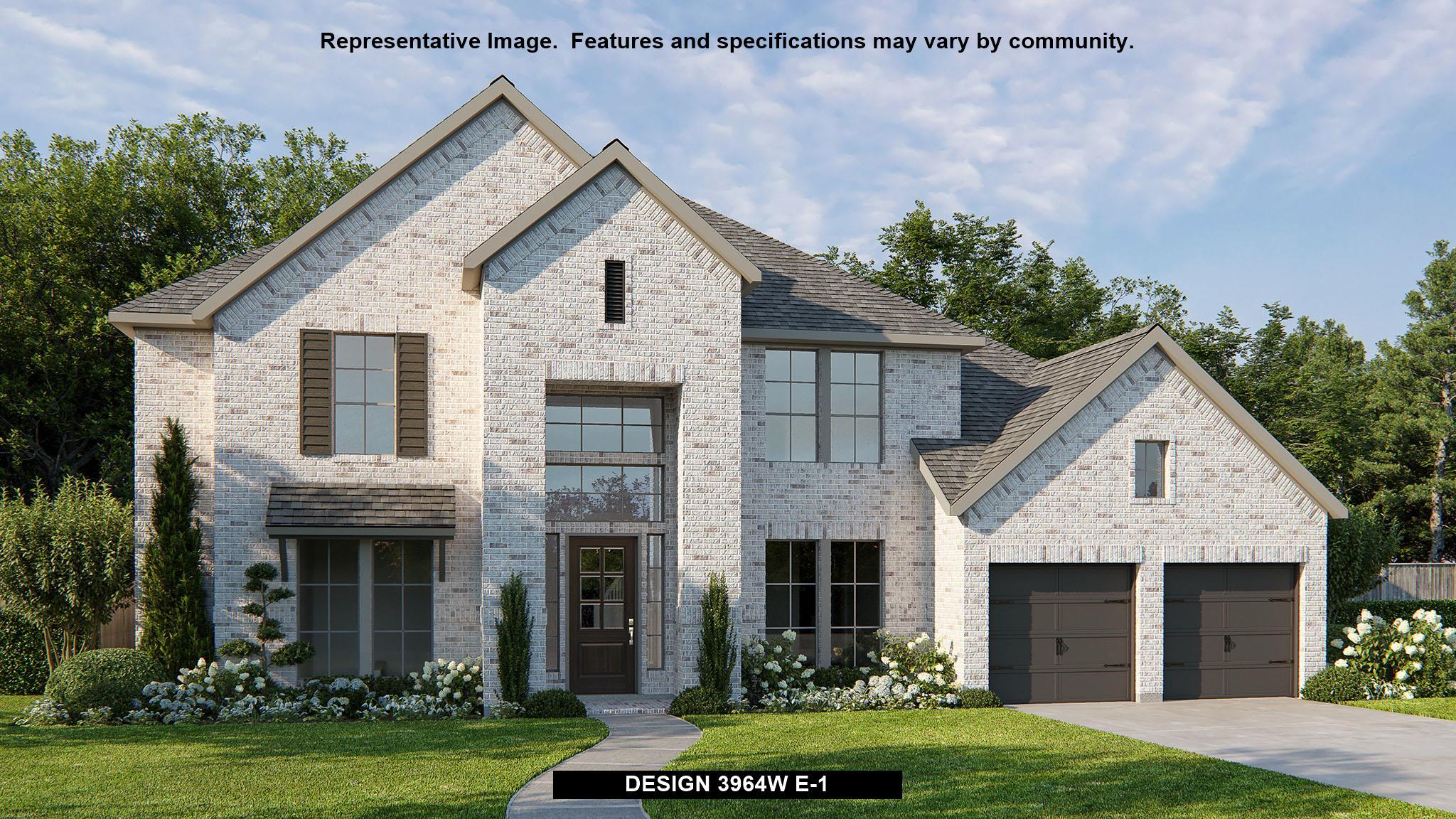 3964W Plan at The Woodlands Hills 75' in Willis, TX by Perry Homes