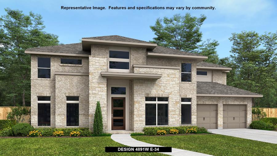 4891W by Perry Homes in Houston TX