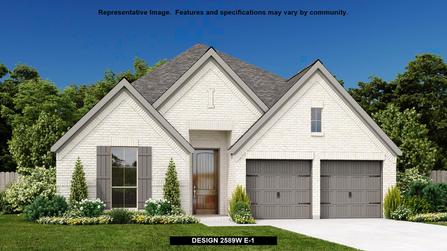 2589W Floor Plan - Perry Homes