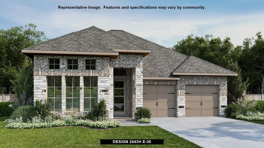 2443H by Perry Homes in San Antonio TX