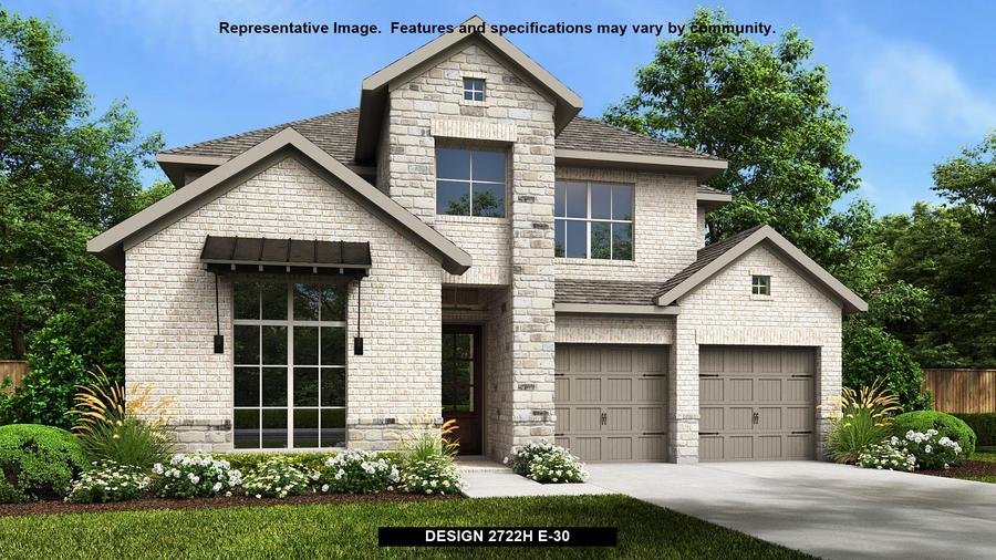 2722H by Perry Homes in Dallas TX