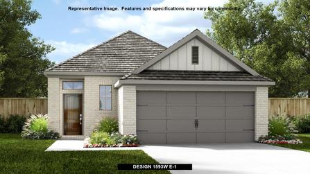 1593W Floor Plan - Perry Homes