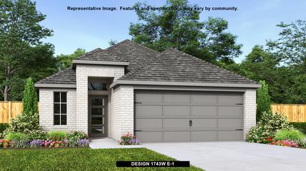 1743W Floor Plan - Perry Homes