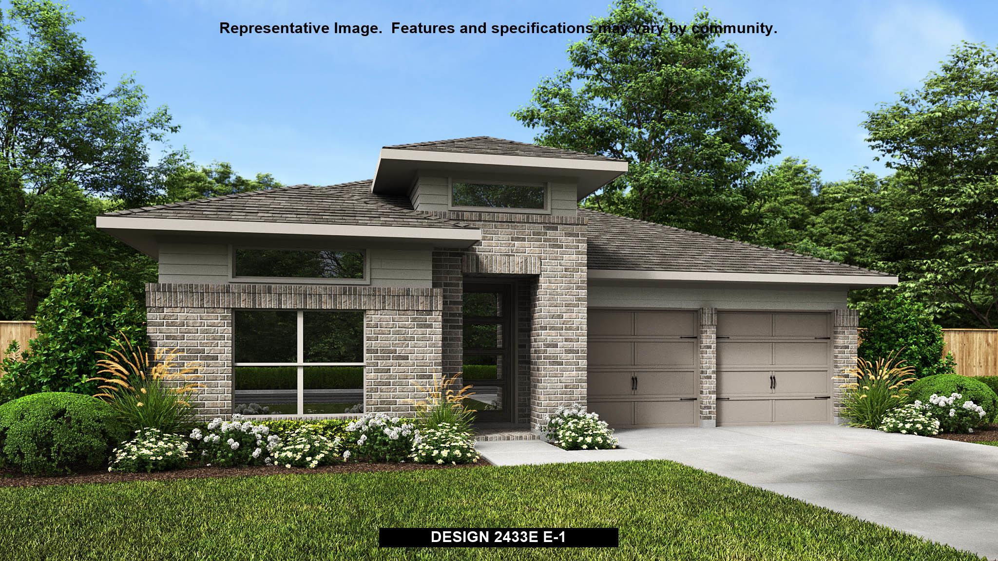 2433E Plan at Esperanza 50' in Boerne, TX by Perry Homes
