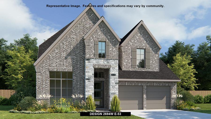 2694W by Perry Homes in Dallas TX