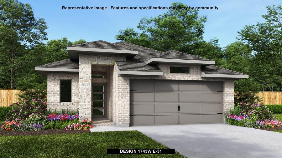 1743W by Perry Homes in Houston TX