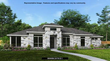 3317A Floor Plan - Perry Homes