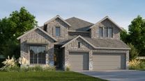 Johnson Ranch 55' por Perry Homes en San Antonio Texas