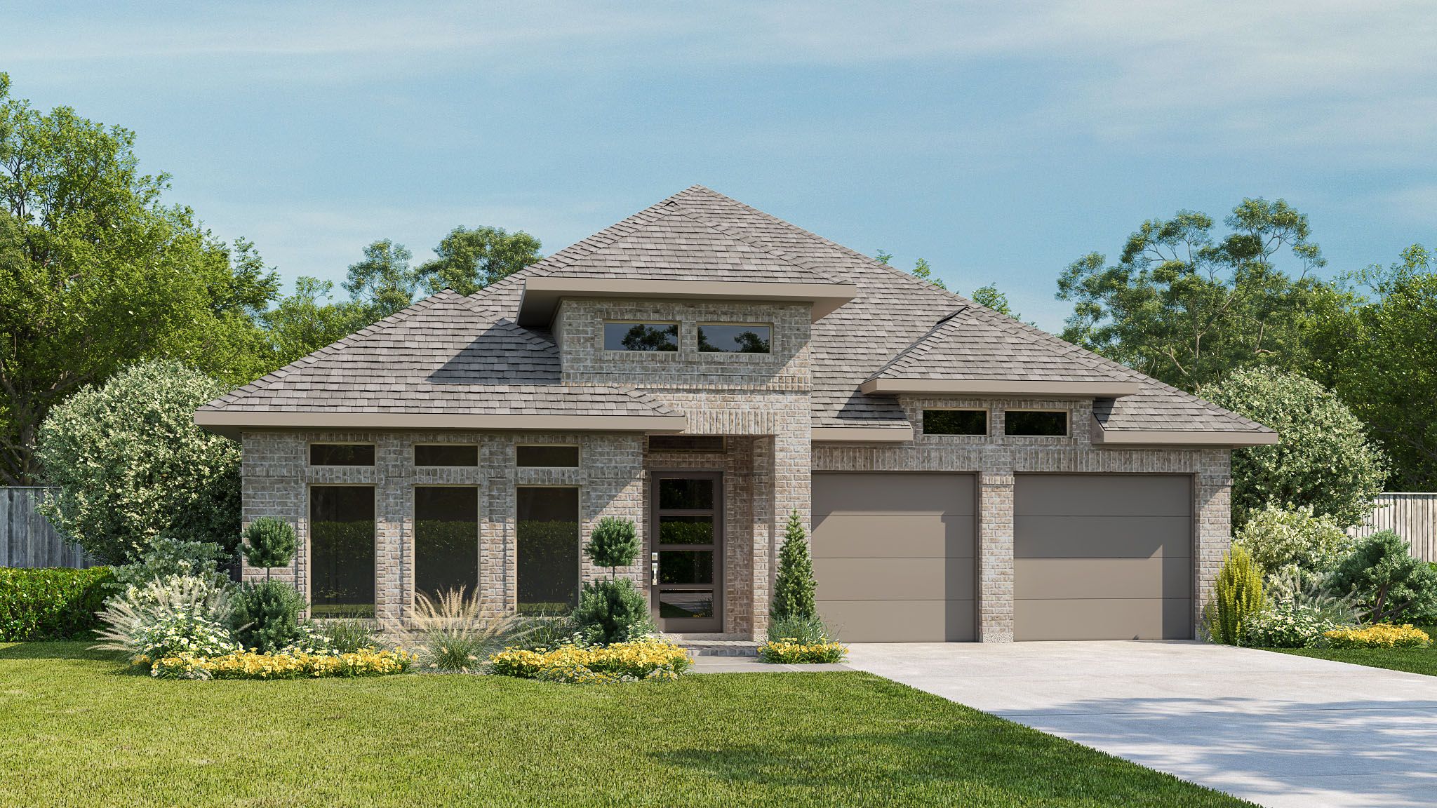 2474w Plan At Grange 50' In Katy, Tx By Perry Homes