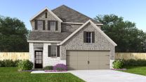 The Grand Prairie 40' por Perry Homes en Houston Texas