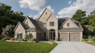 4097W - Parkside On The River West 70'/80': Georgetown, Texas - Perry Homes
