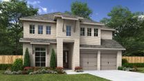 Crosswinds 50' por Perry Homes en Austin Texas