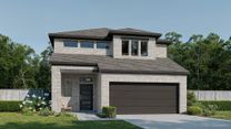 Austin Point 40' por Perry Homes en Houston Texas