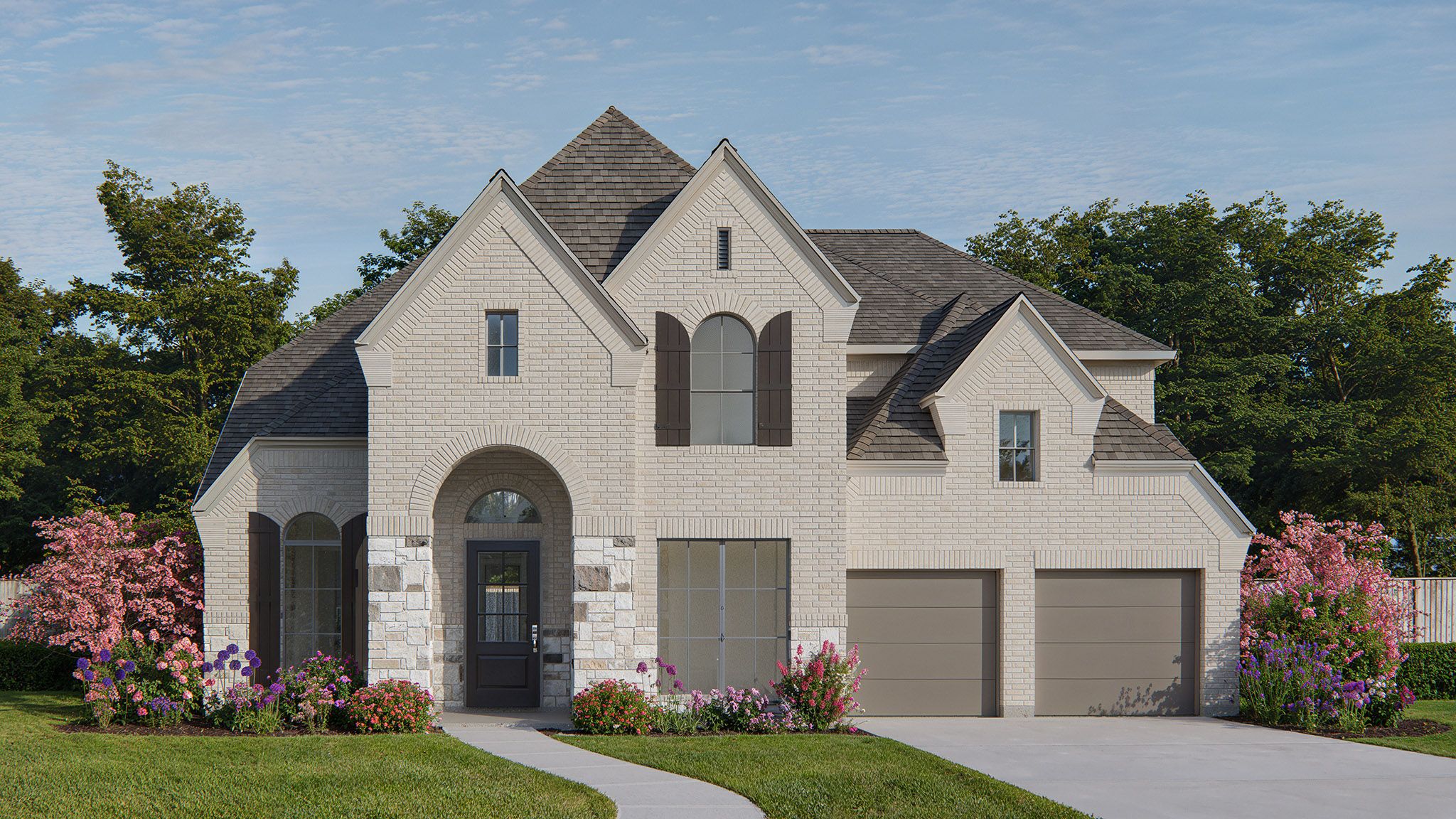 Riceland 60' por Perry Homes en Houston Texas