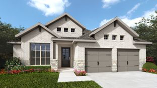 2127W - Meadows of Mill Creek 50': Seguin, Texas - Perry Homes