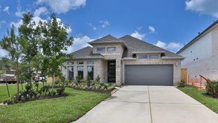 2474W - Grand Central Park 50': Conroe, Texas - Perry Homes
