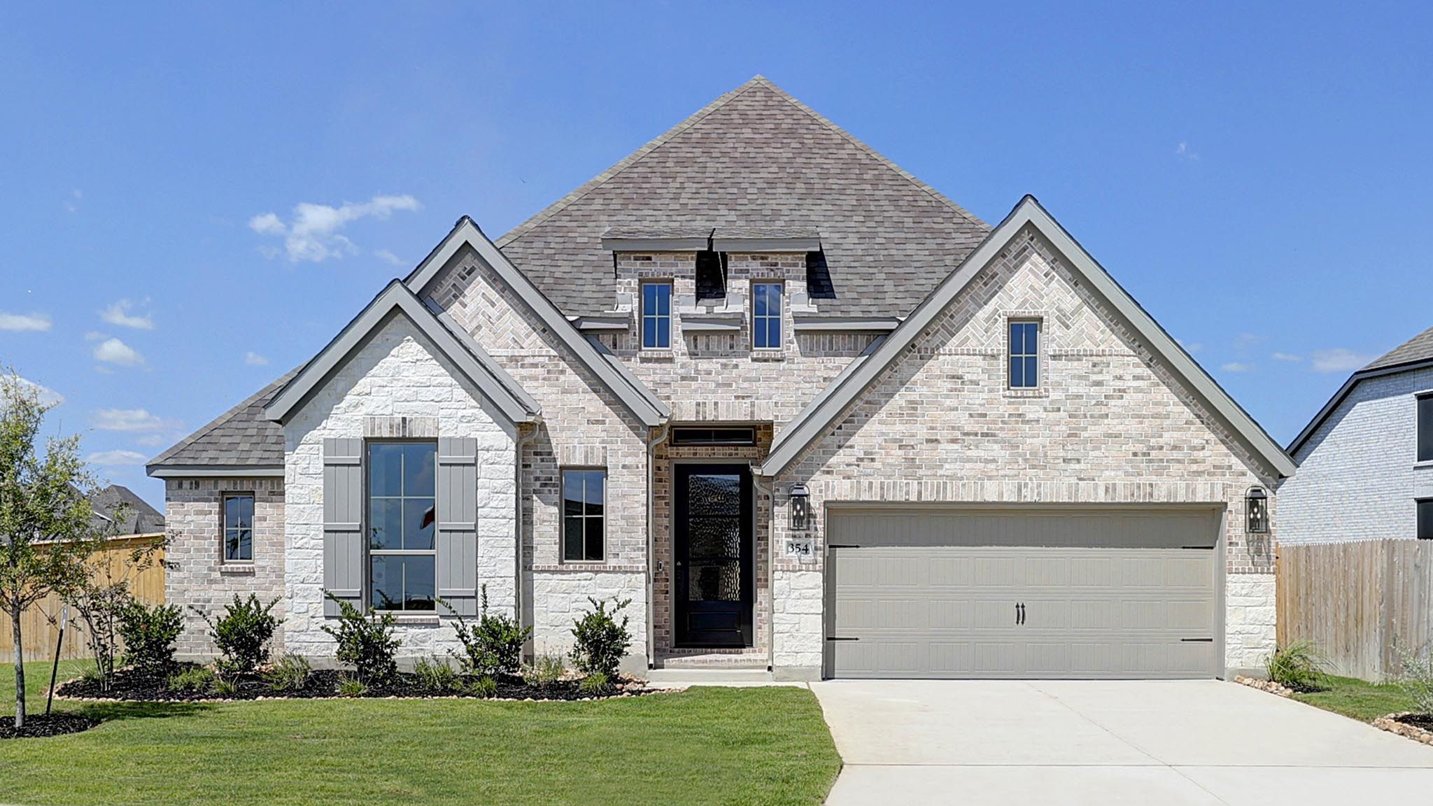 2493W - Alsatian Oaks 60': Castroville, Texas - Perry Homes