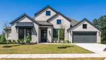 Eldorado At Santa Rita Ranch 70' por Perry Homes en Austin Texas