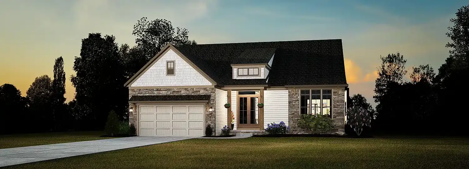 casa en Concordia Oaks por Petros Homes