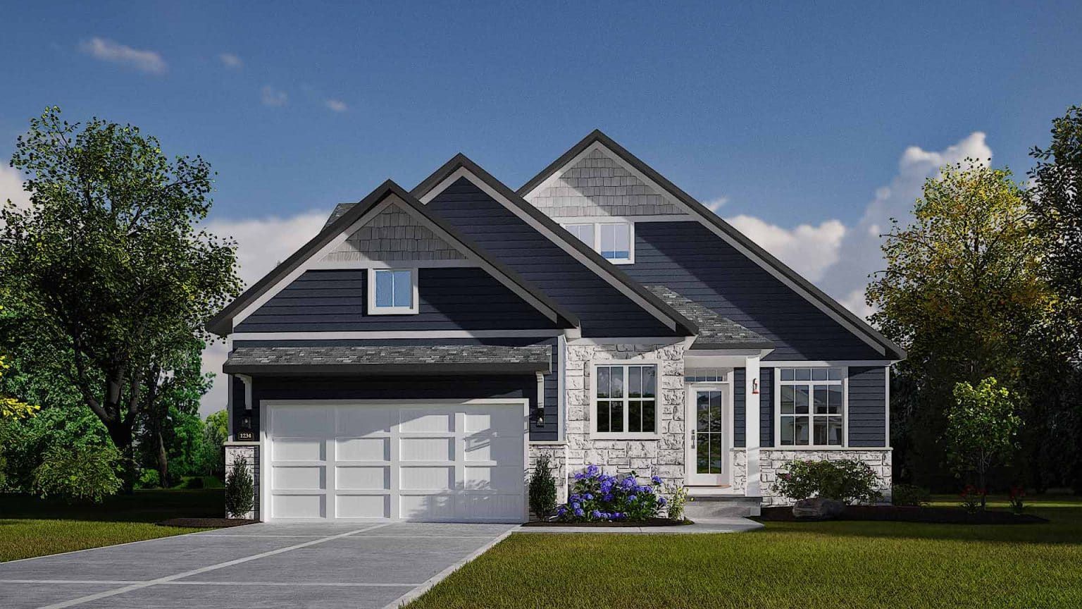 Oakwood 2-Story floor plan