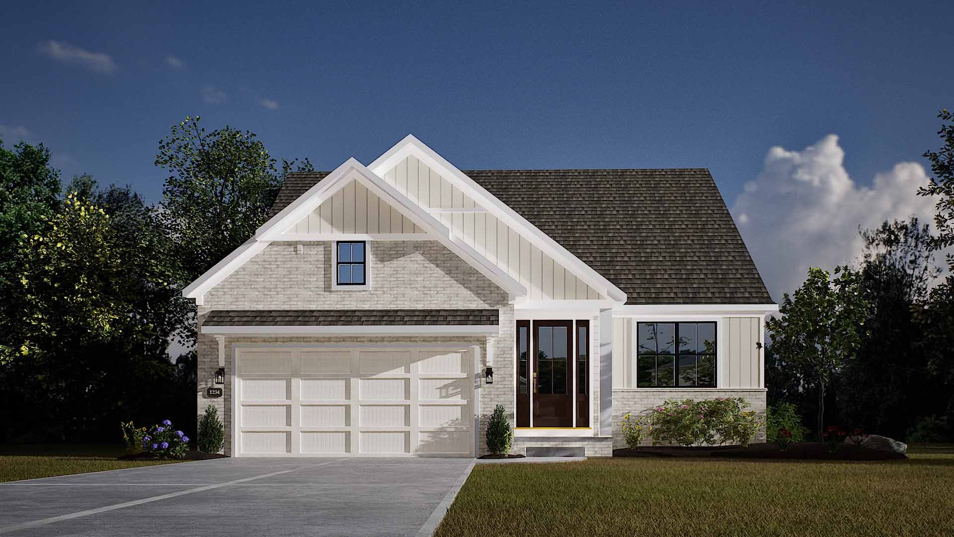 Cypress - Slab Foundation floor plan