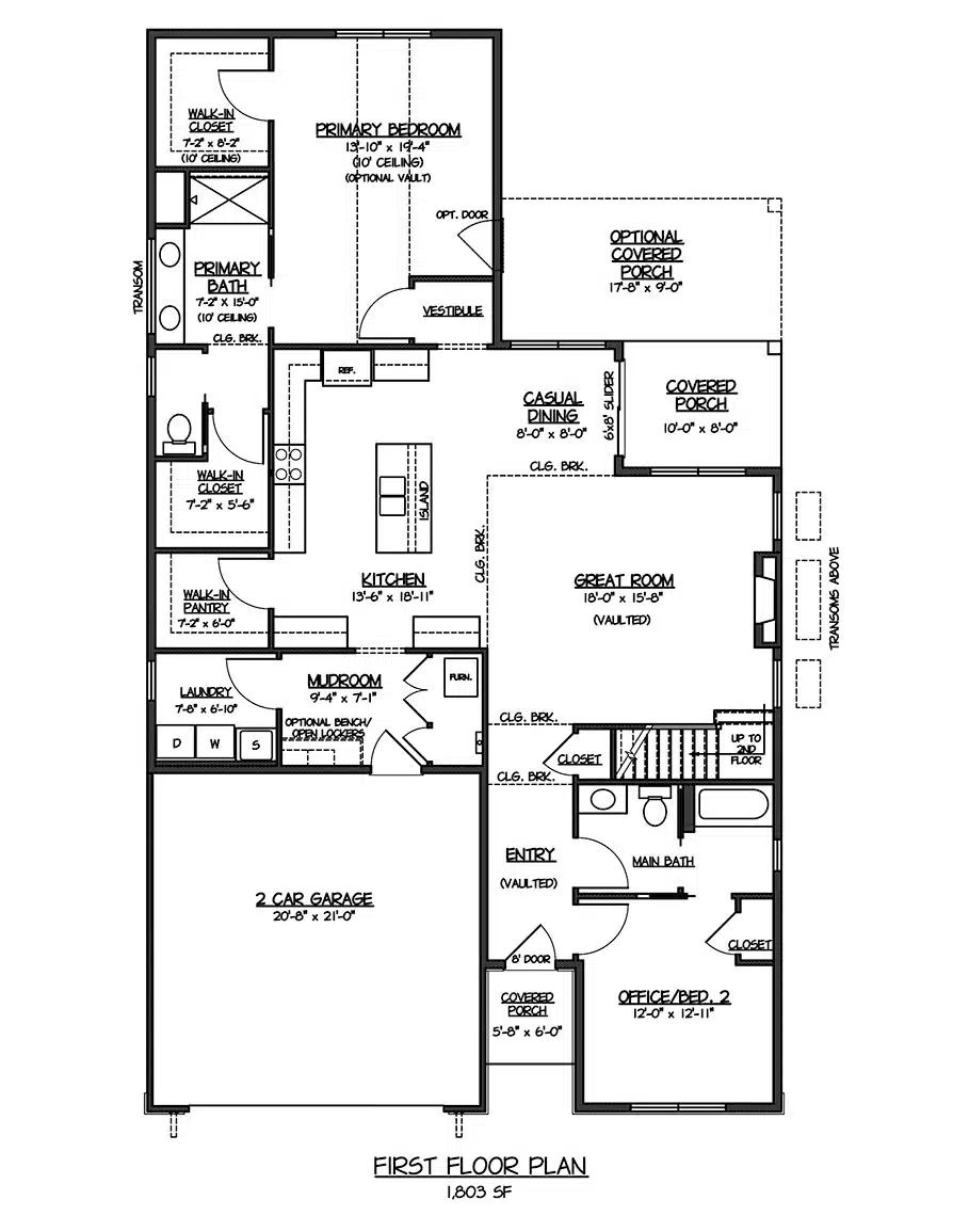 Hemlock 2-Story - Slab Foundation