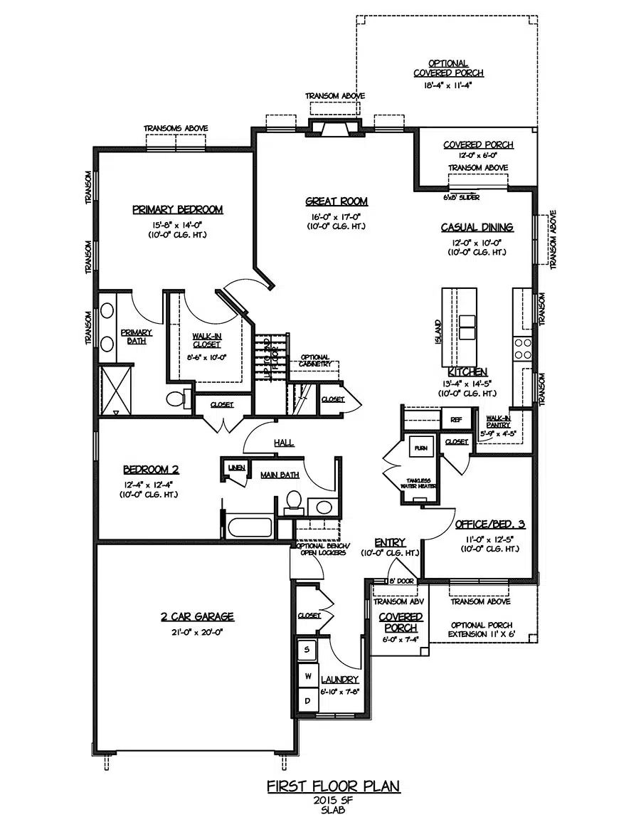 Oakwood 2-Story - Slab Foundation