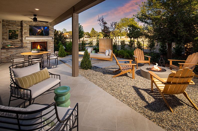 Model Home Grand Terrace with Fireplace
