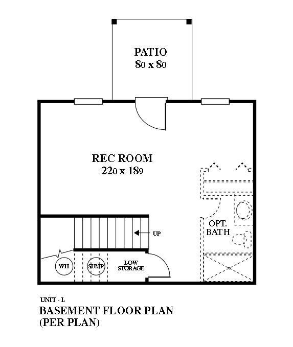 Basement Floor Plan