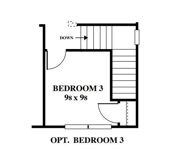 Optional Third Bedroom