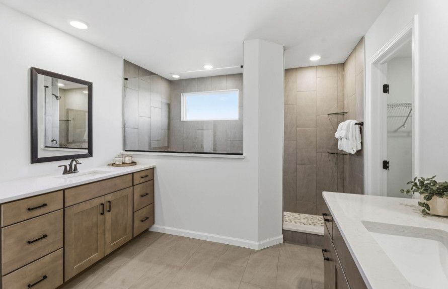 Spacious Owner's Baths