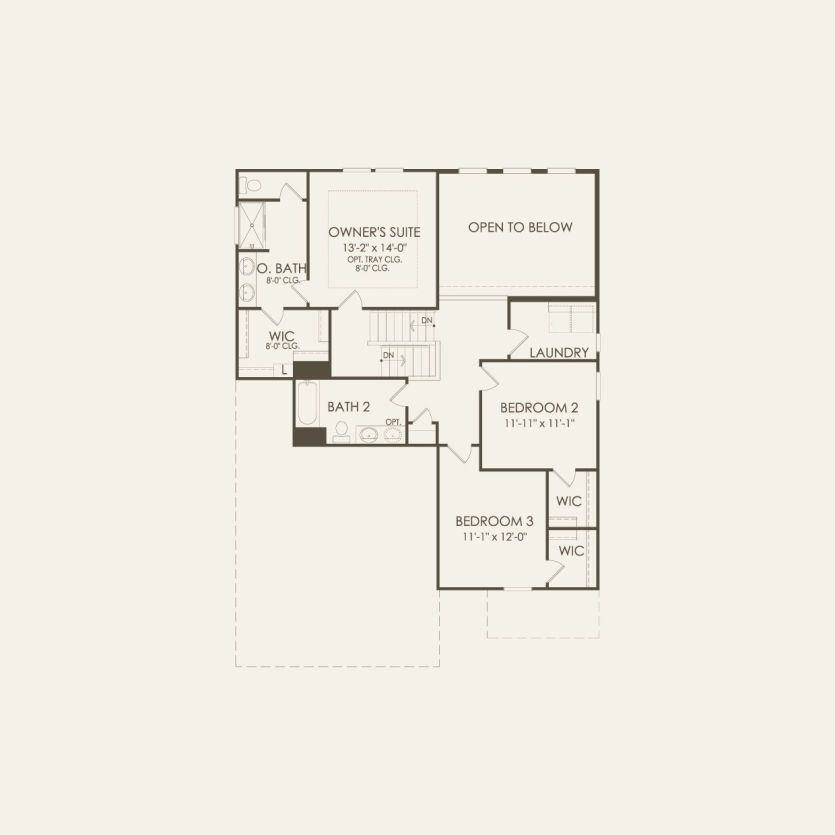 Second Floor 3 br / 2.5 ba