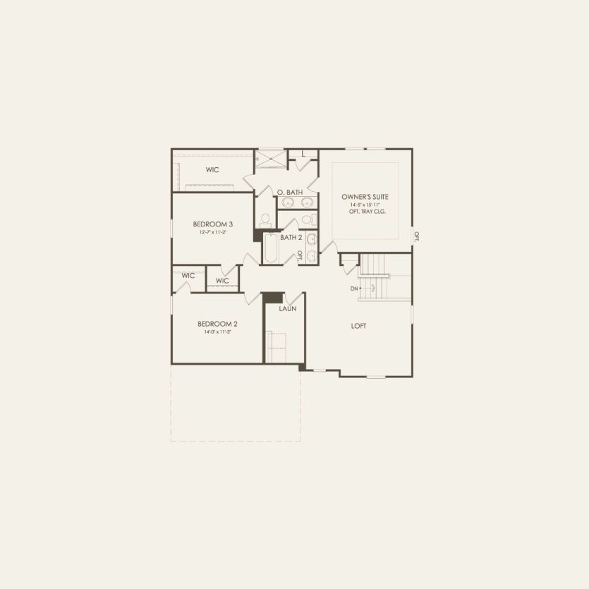 Second Floor 3 br / 2.5 ba