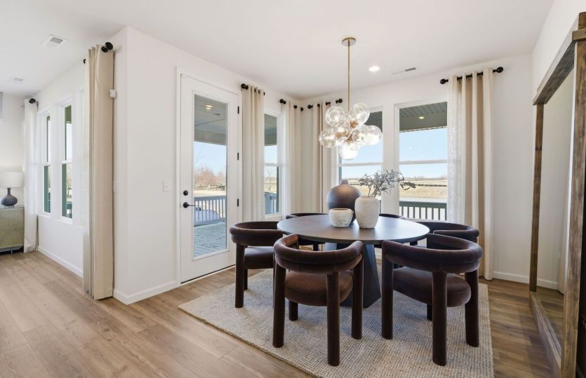 Spacious Café, Open to the Kitchen