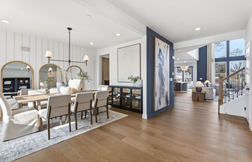 Foyer with Adjacent Flex Room