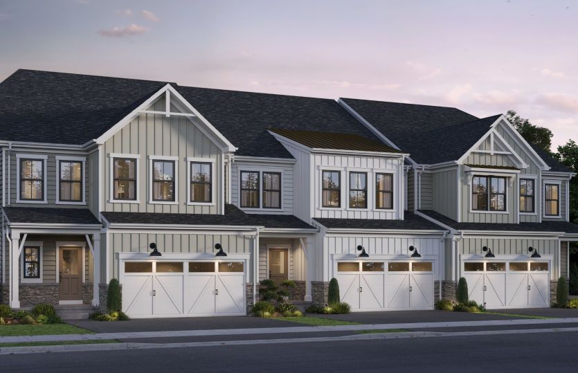 Attached Single-Family Home Exterior