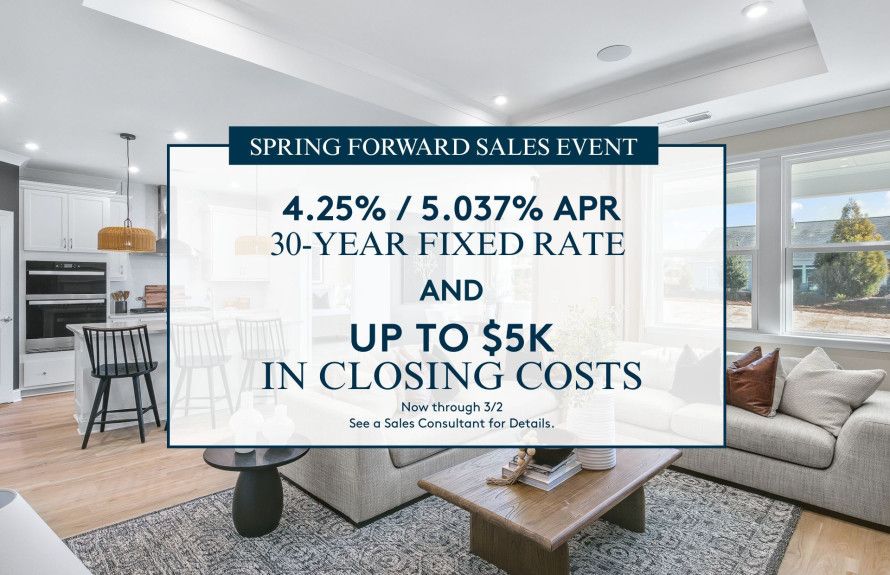 Spring Forward Sales Event
