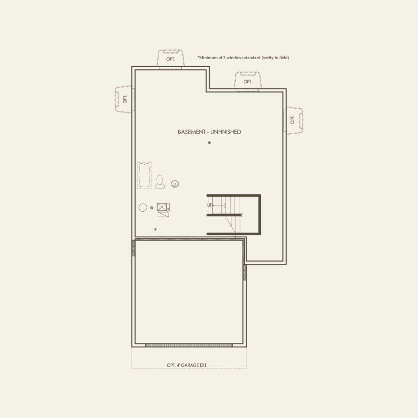 Basement 3 br / 2.5 ba
