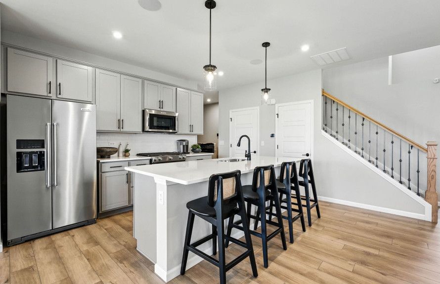 Open Kitchen with Island