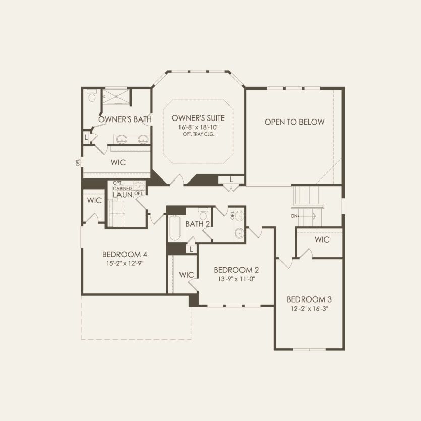 Second Floor 4 br / 2.5 ba