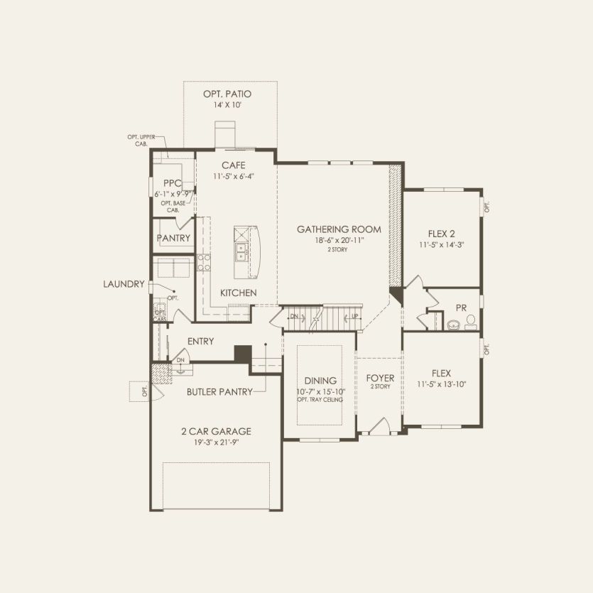 First Floor 4 br / 2.5 ba