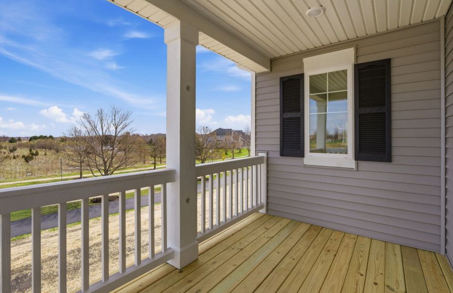 Upstairs Balcony Attached to Secondary Bedroom