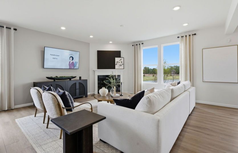 Gathering Room with Lots of Natural Light