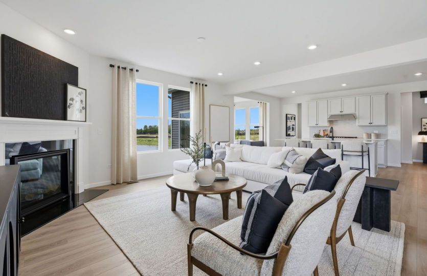 Open Concept Gathering Room