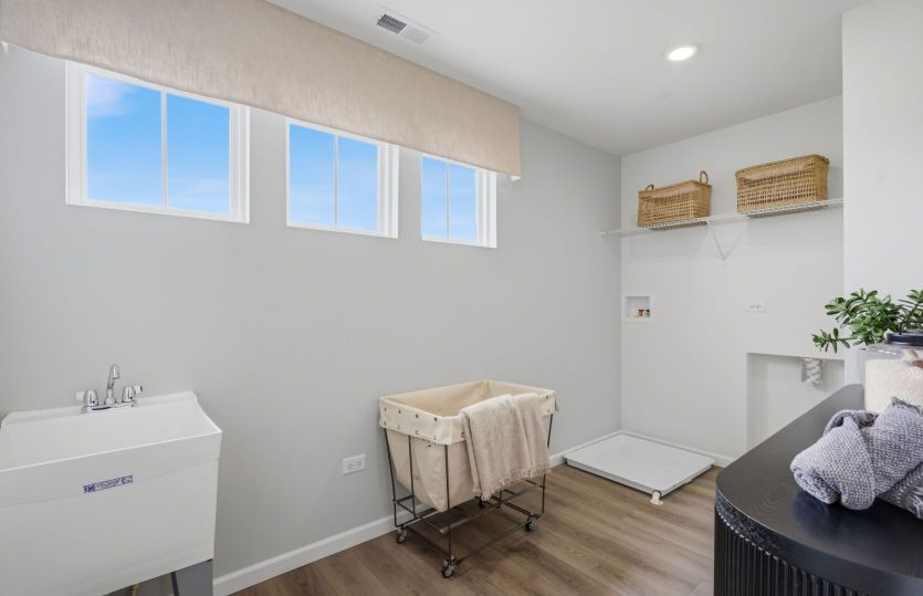 Spacious Upstairs Laundry Room
